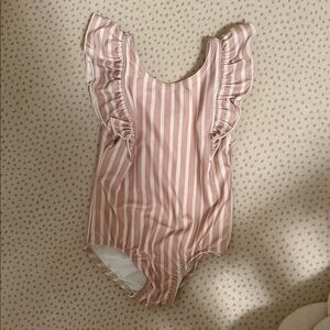 Pehr Ruffle Sleeve Swimsuit